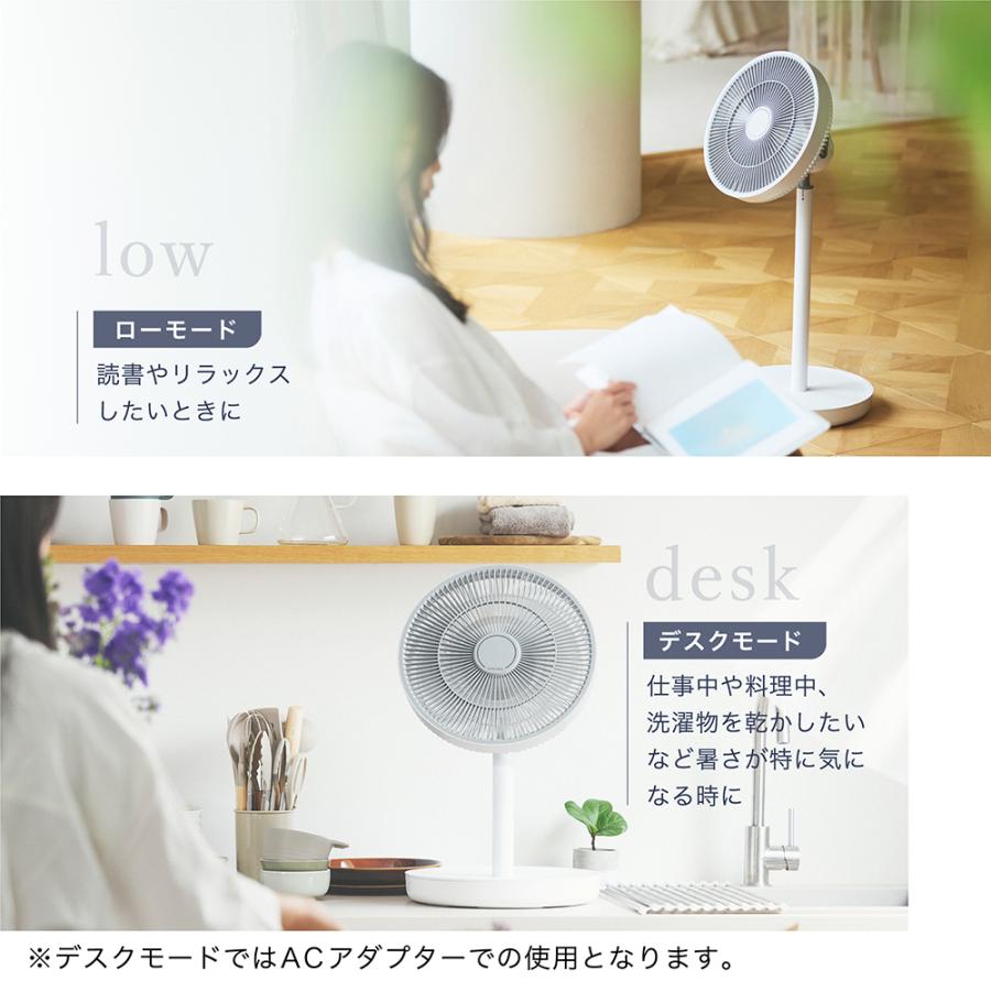 LAVINO（ラビーノ） 扇風機 サーキュレーター エアーループ コンパクト