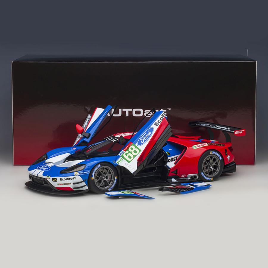 ミニカー 1/18 フォード GT 2019 #68 ル マン 24時間レース LMGTE Pro