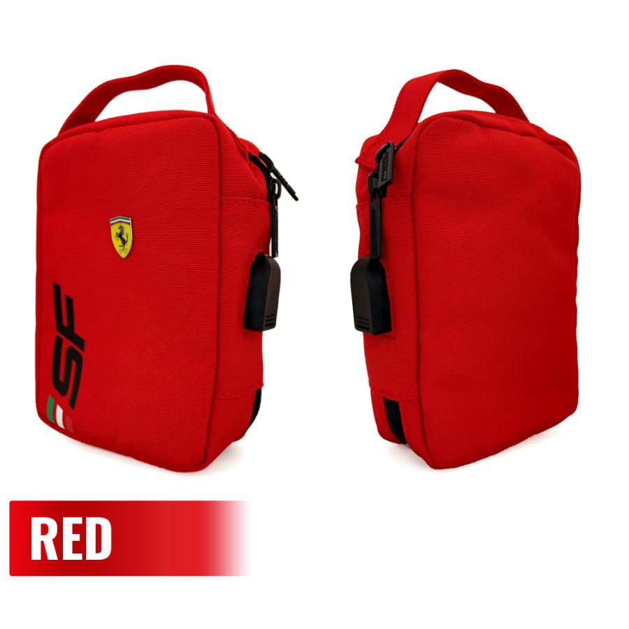 Ferrari（フェラーリ） バッグ ロゴ ハンドバッグ かばん チャック SF