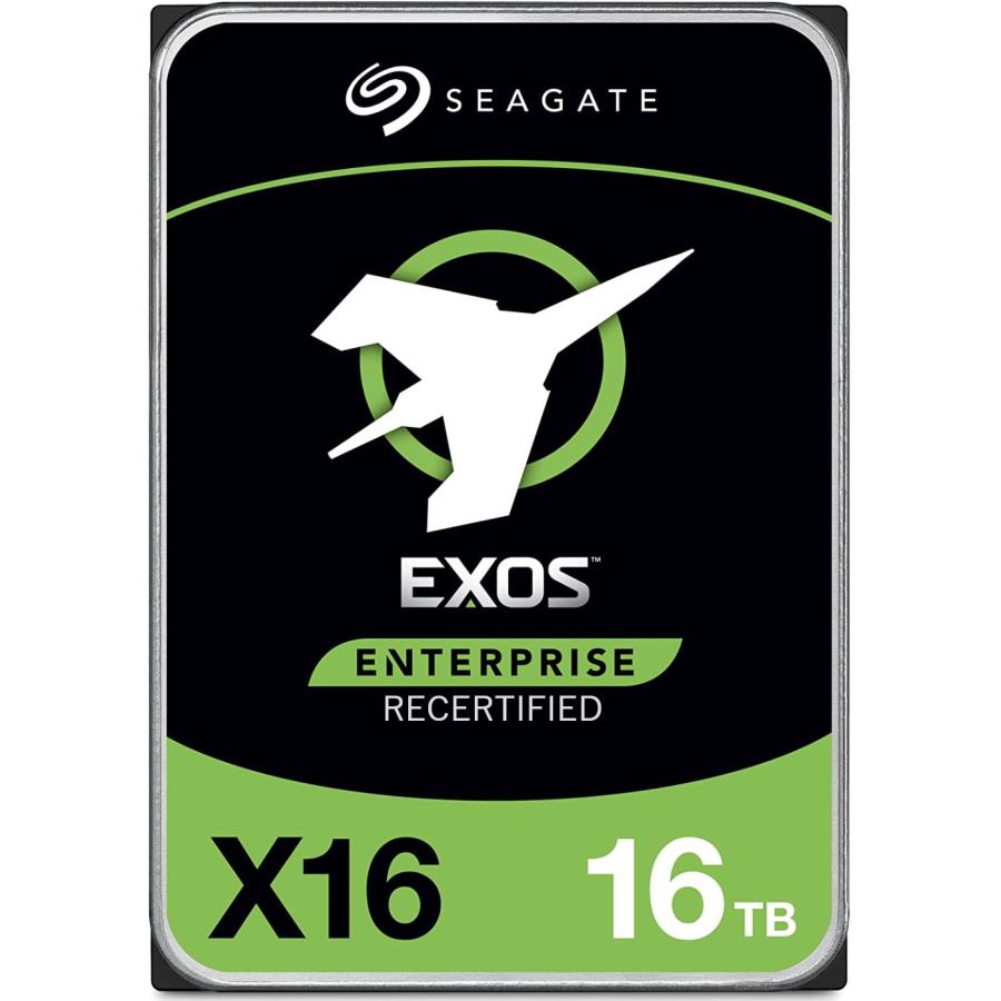 Exos Seagate X16 SATA 512E CMR 内蔵ハードディスク 3.5