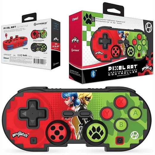 Nintendo Switch】Hyperkin ワイヤレスコントローラー (無線) ピクセル