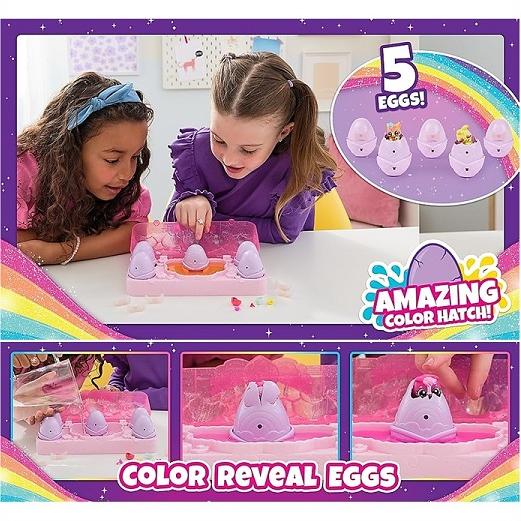 うまれて！ウーモ ミニ ハッチマル アライブ レインボー スプラッシュ