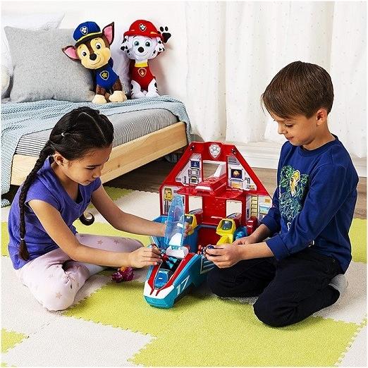 Paw Patrol パウパトロール】 超音速 ジェット 2-in-1 変形 マイティー
