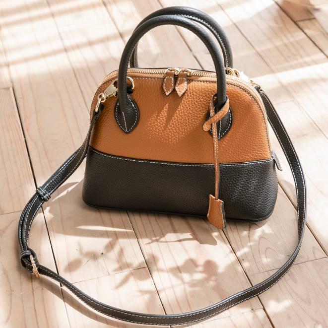 ハンドバッグ ショルダーバッグ 2wayバッグ 上質 本革 牛革 斜めがけ