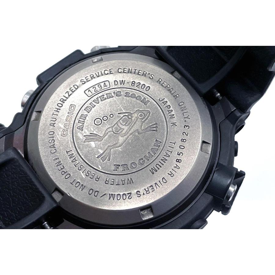 G-SHOCK 美品｜カシオ FROGMAN DW-8200Z-1T 腕時計 MASTER OF G SEA