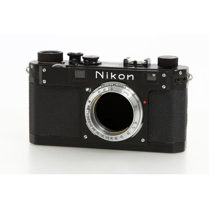 ニコン（Nikon） 【全額返金保証】極美品｜ニコン S 後塗りブラック