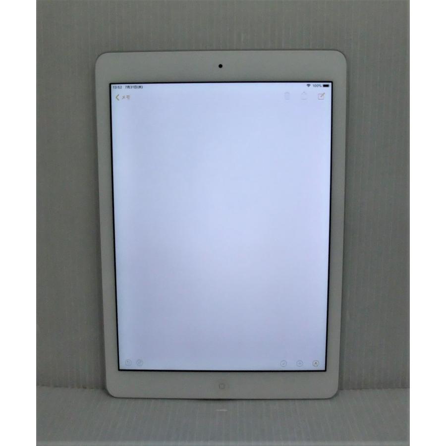 iPad Air 中古 Apple 第1世代 Wi-Fi 16GB シルバー MD788J/A Wi-Fi版