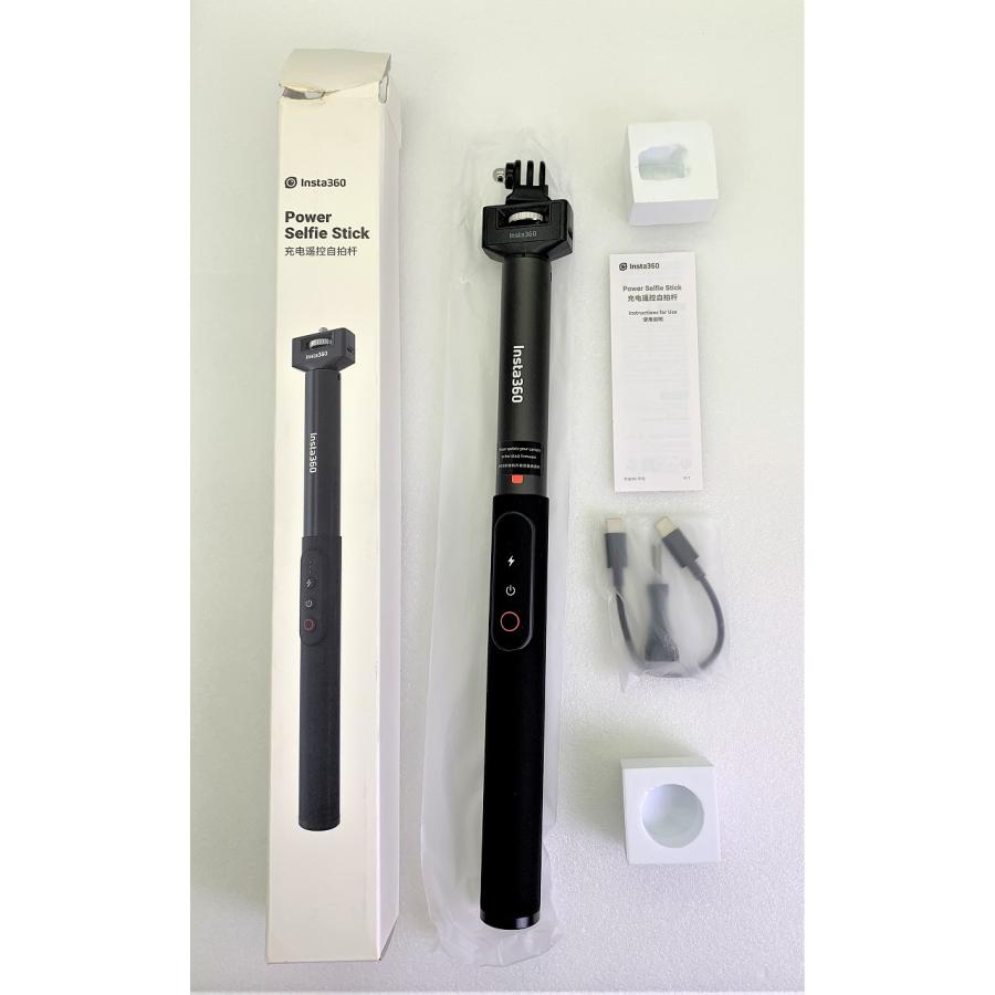 Insta360 中古未使用品 充電式見えない自撮り棒 Power Selfie Stick