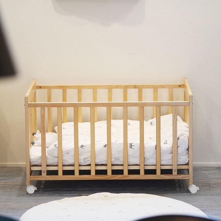 ヤトミ ベビーベッド ミニ リビング ミニサイズ ベッド 寝具 リビワ