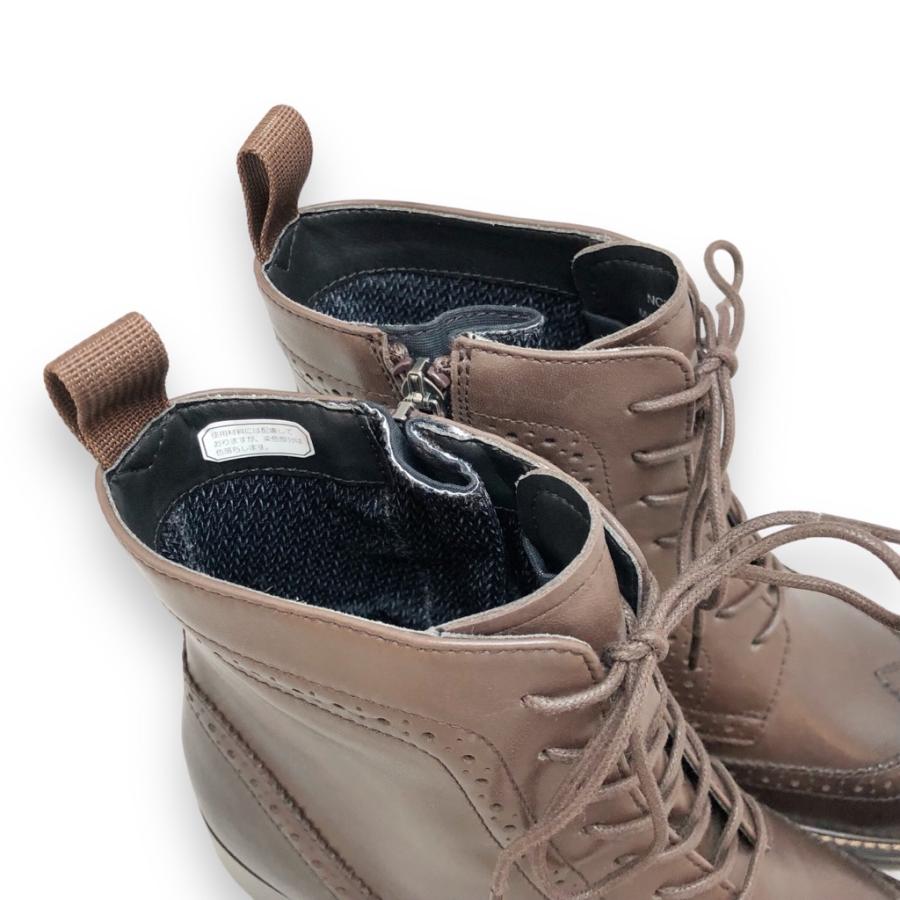 REGAL（リーガル） ショートブーツ ジップアップ ゴアテックス 本革