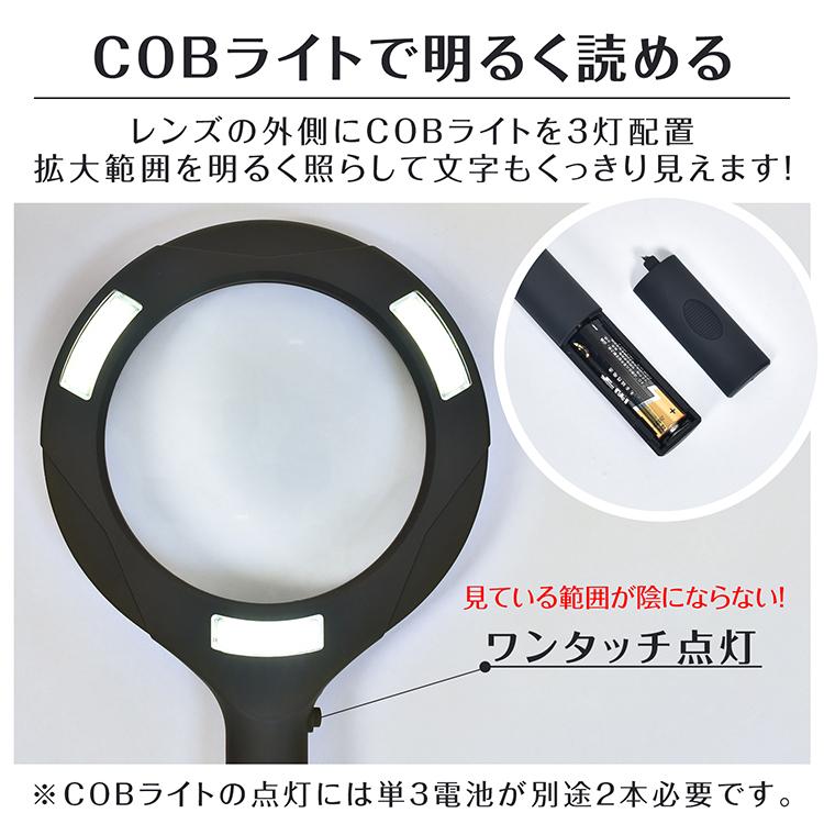 Hill Stone（ヒルストーン） 拡大鏡 ルーペ 手持ち ハンドルーペ