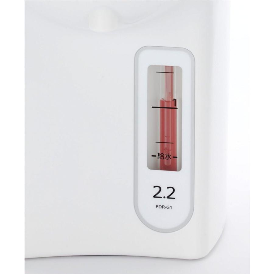 PDR-G221-W タイガー 魔法瓶 マイコン 電気 ポット 2.2L ホワイト
