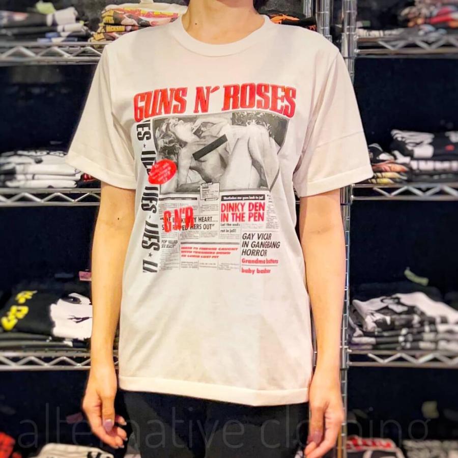 Tシャツ GUNS N' ROSES ロックT メンズ レディース ライズ バンドT