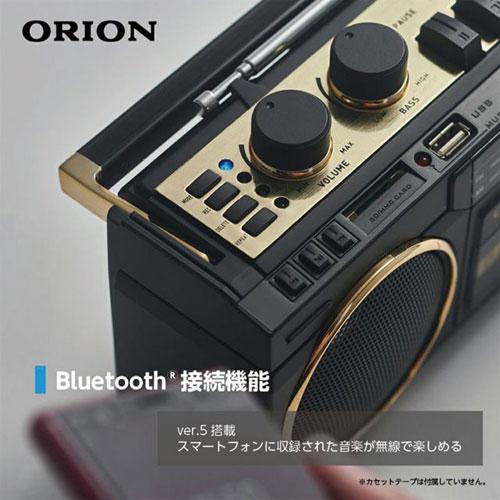 オリオン電気（ドウシシャ） ORION ステレオラジオカセット Bluetooth