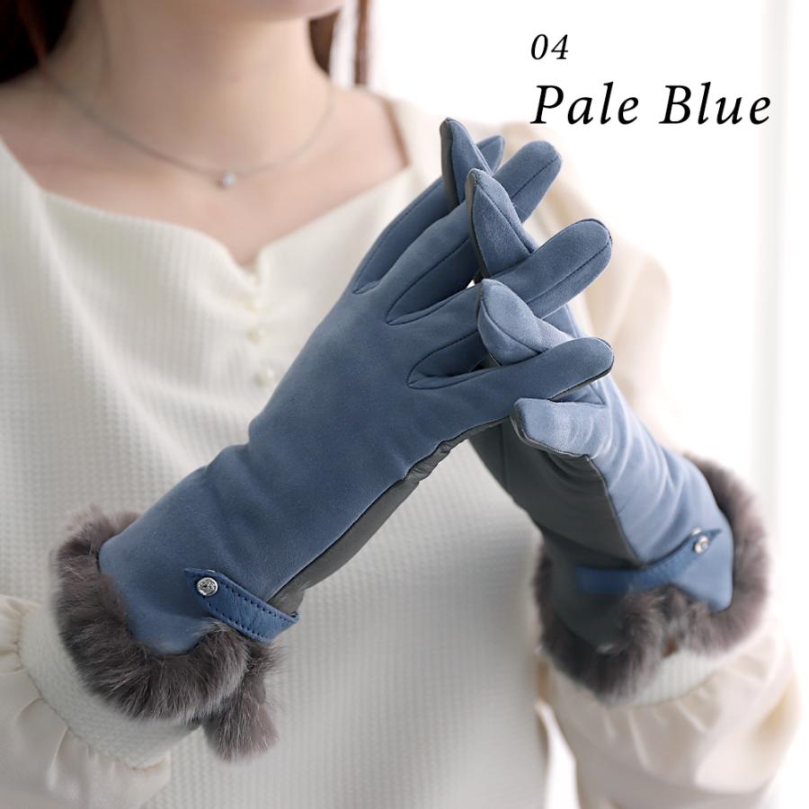 革手袋 レディース コレアーレグローブス スマホ対応 裏地カシミヤ100