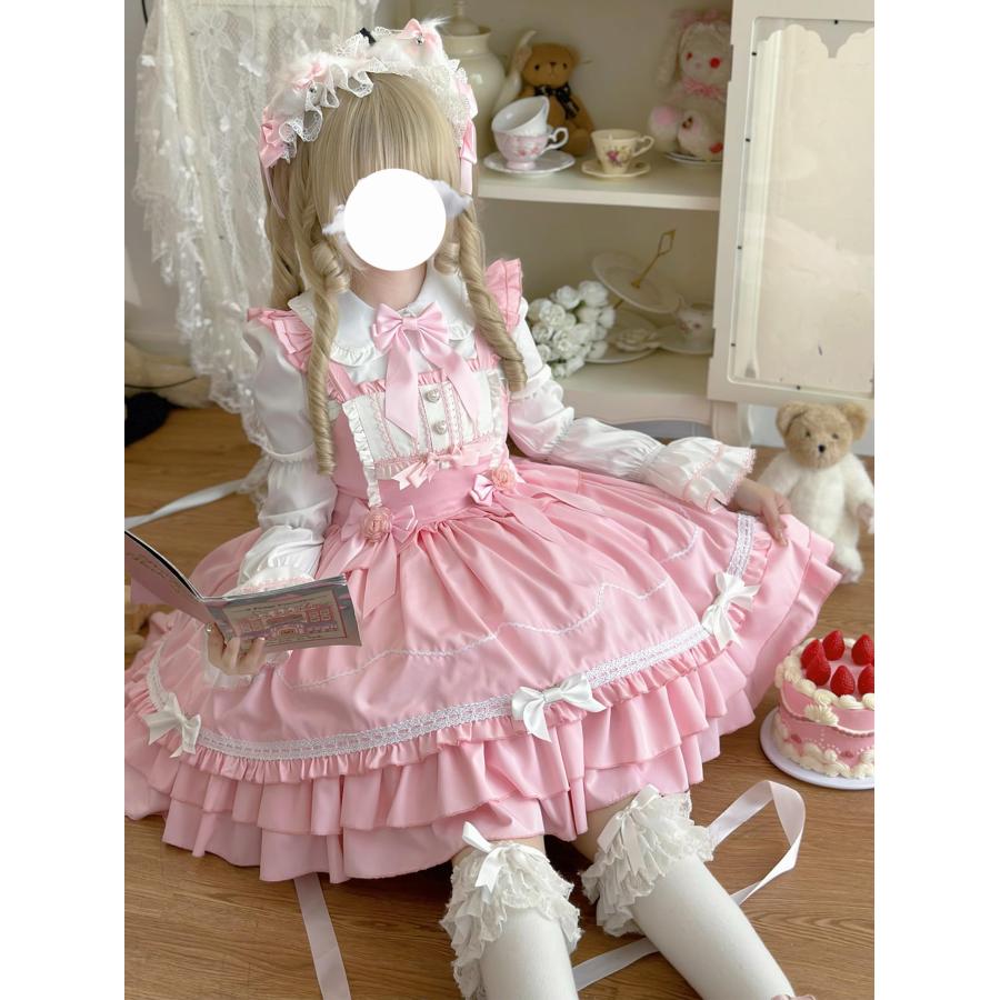 ロリータ ジャンパースカート JSK ゴスロリ アイドル 衣装 コスプレ