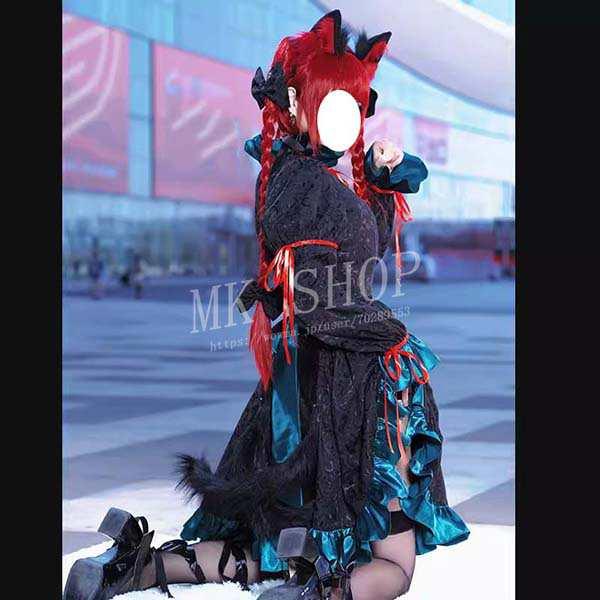 東方Project プロジェクト風 火焔猫 お燐 コスプレ 衣装 ウィッグ男女