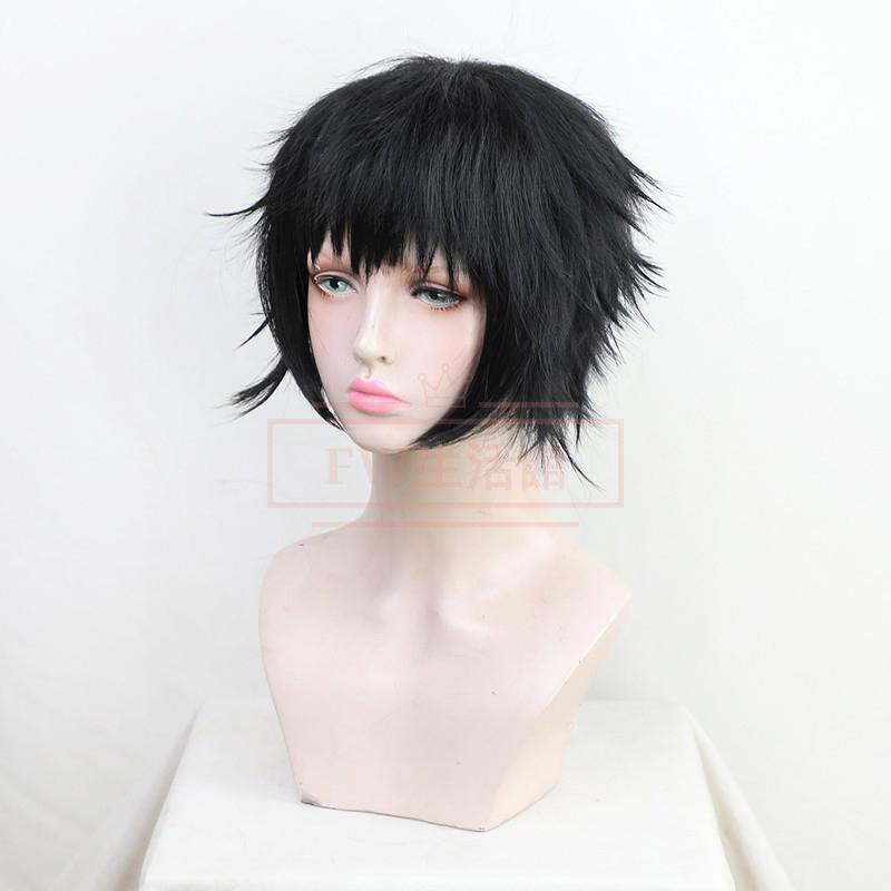 鬼滅の刃 風 獪岳（かいがく） コスプレウィッグ かつら WIG 耐熱