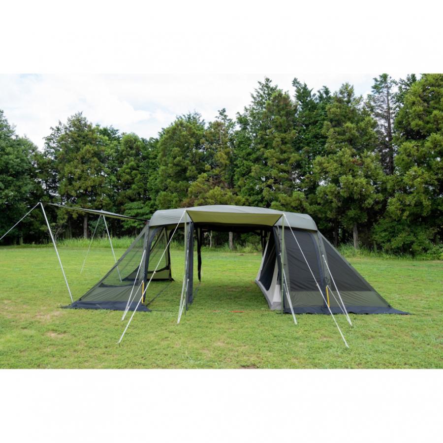ogawa オガワ ソレスト 2779 キャンプ ドームテント 6人用 : カーキ