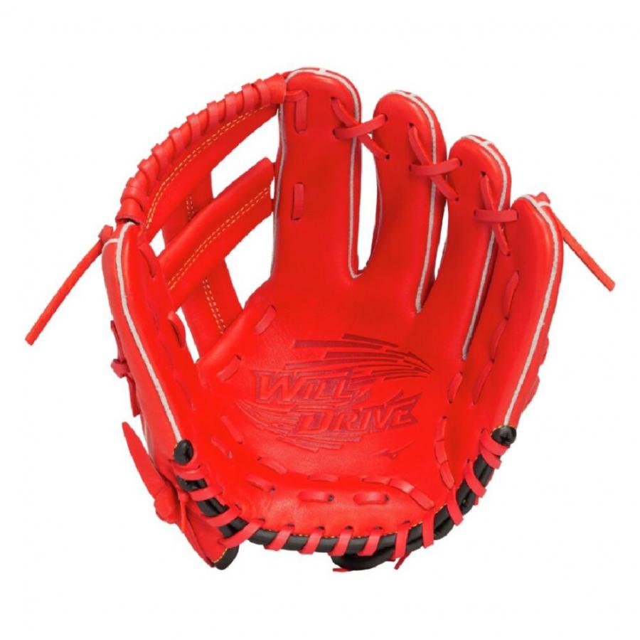 MIZUNO（ミズノ） WILL DRIVE RED IBE限定カラー ジュニア軟式用ウィル