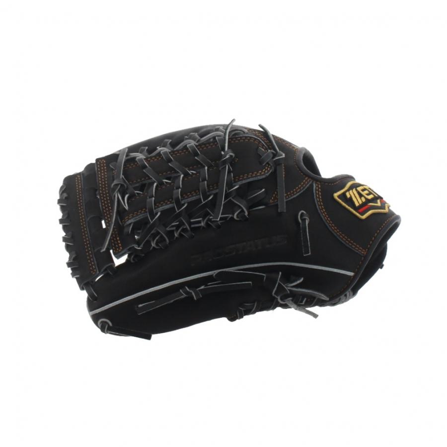 美品】ゼット PRO STATUS 軟式用 外野手用 左用 ゼット（ZETT） 野球