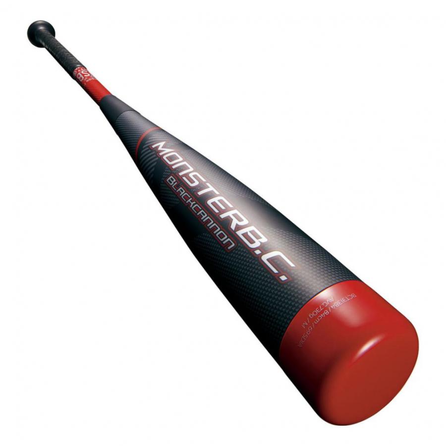 ゼット（ZETT） 一般軟式カーボンバット モンスターブラックキャノン