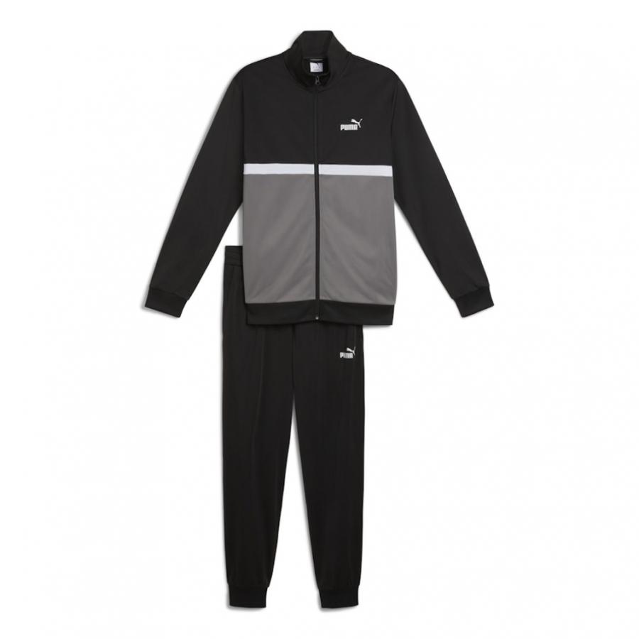 PUMA（プーマ） メンズ ジャージ 上下セット ポリ カラーブロック