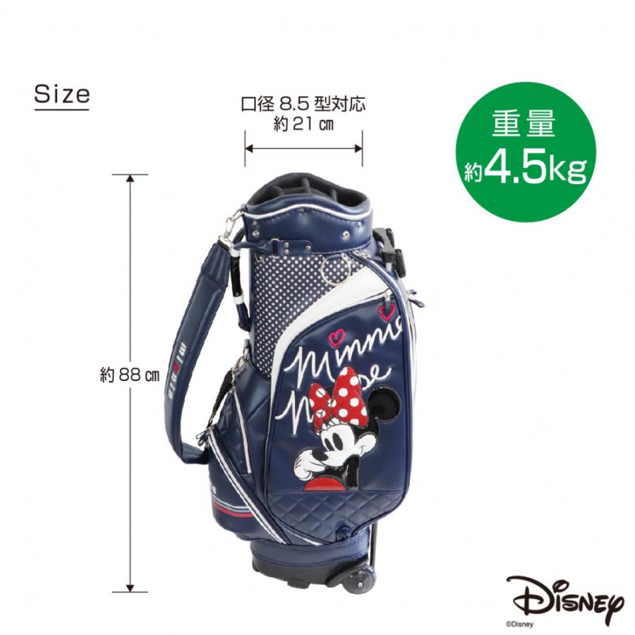 Disney（ディズニー） レディース キャスター付きキャディバッグ DN