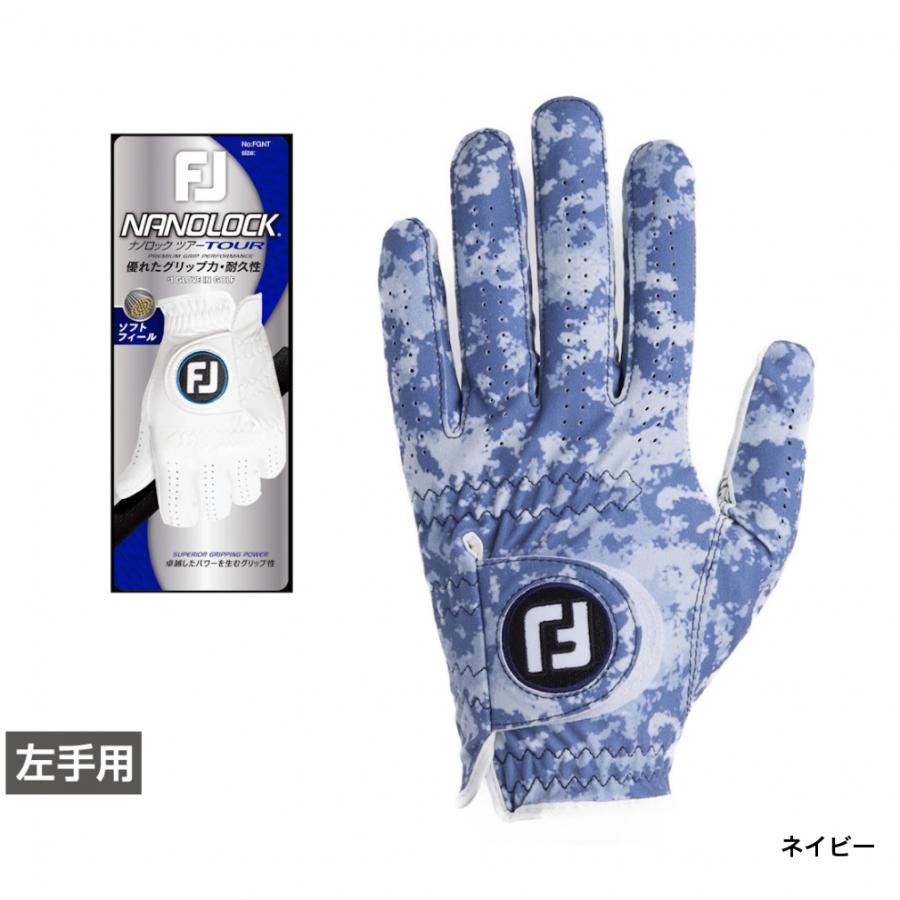 FootJoy（フットジョイ） ゴルフグローブ 24ナノロック ツアー カモ