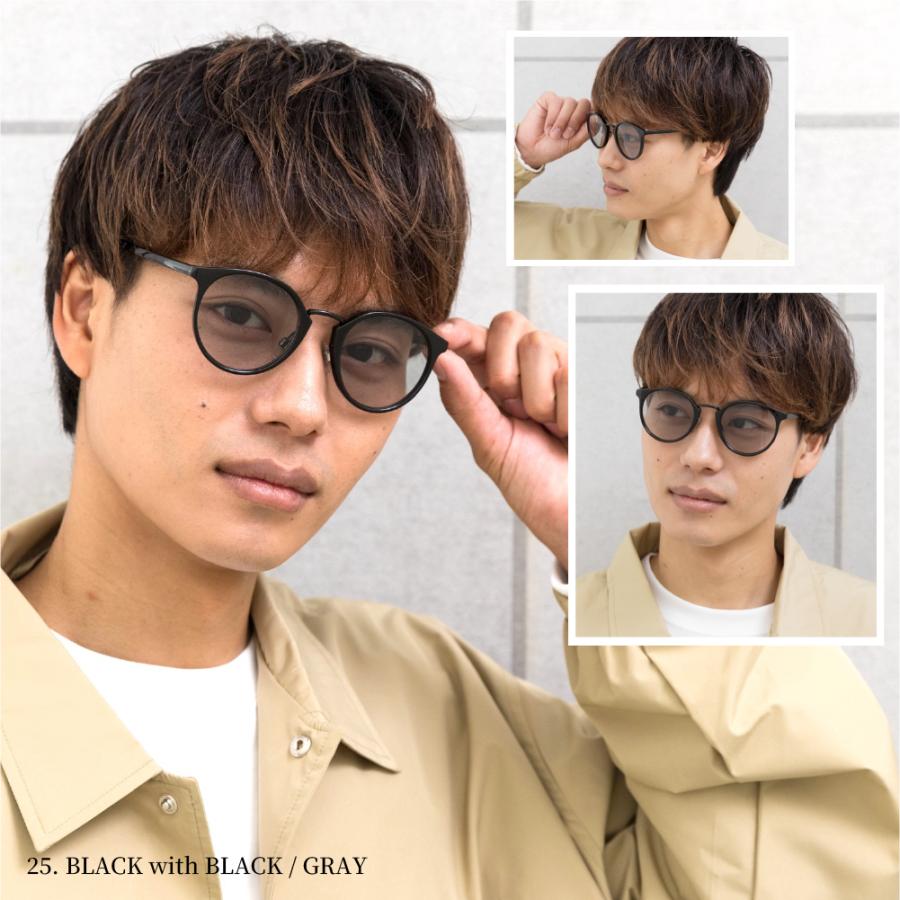 鯖江企画】GLADELI G50-19 全18色 おしゃれ サングラス 伊達メガネ