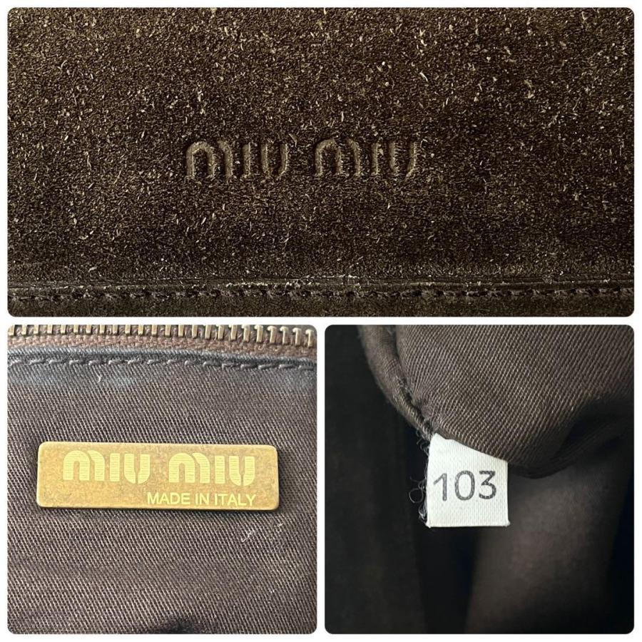 miu miu（ミュウミュウ） ハンドバッグ アーカイブ ターンロック