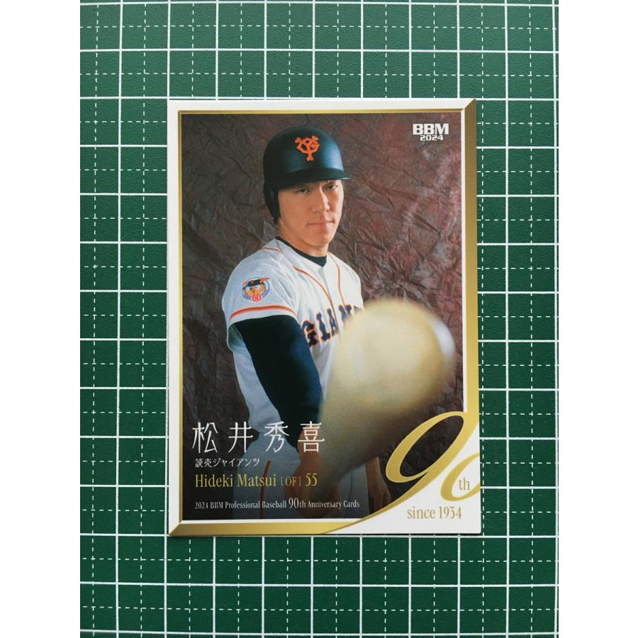 ☆BBM 2024 プロ野球 90周年カード 90th #071 松井秀喜［読売