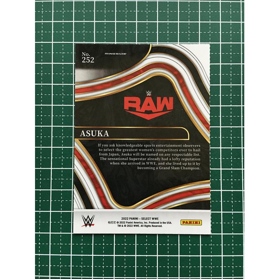 ☆PANINI 2022 WWE SELECT WRESTLING #252 アスカ／ASUKA［RAW］ベース