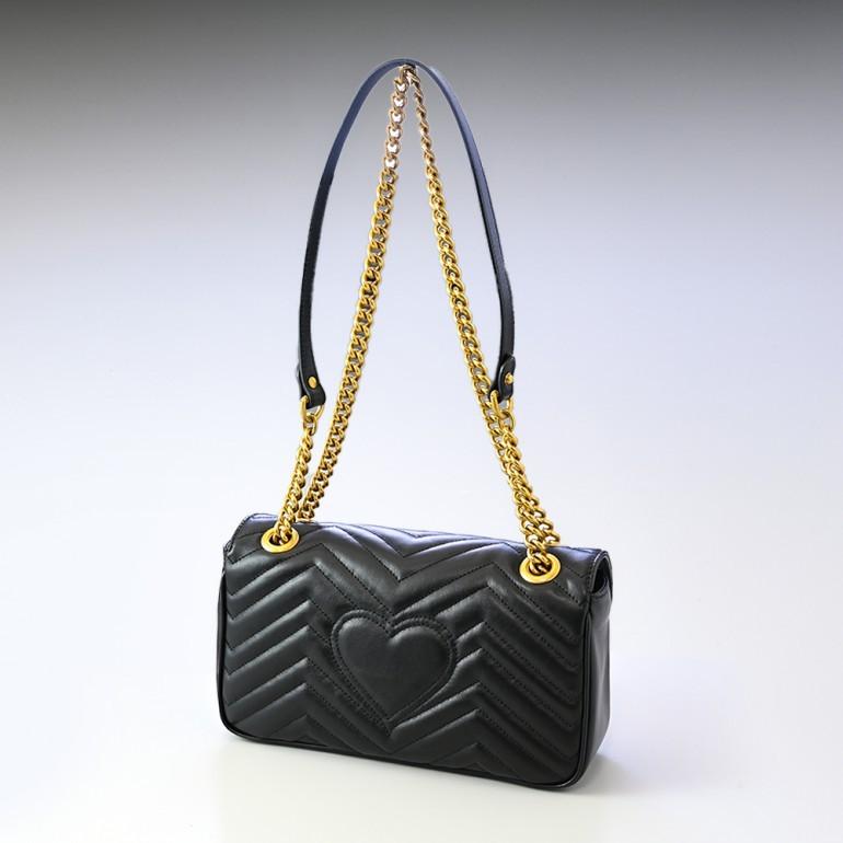 GUCCI（グッチ） ショルダーバッグ スモール レディース GGマーモント