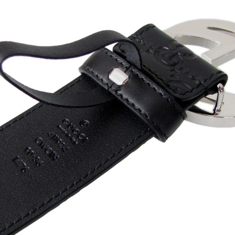 GUCCI（グッチ） ベルト GGレザー グッチシマ インターロッキングG