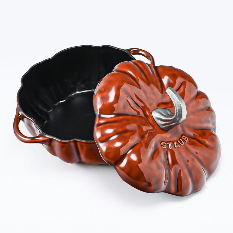 Staub（ストウブ） パンプキン ココット ラウンド 24cm 鋳物 ホーロー