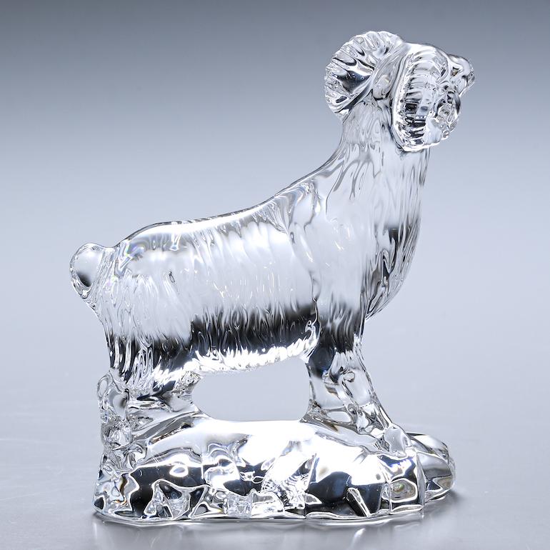 バカラ（Baccarat） クリスタルフィギュア ゾディアック 干支 未(羊