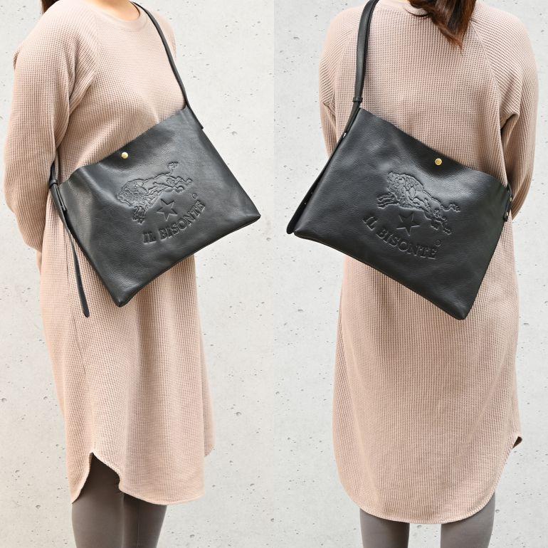 IL BISONTE（イルビゾンテ） ショルダーバッグ サコッシュ メンズ