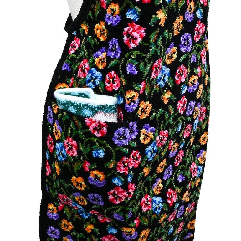 feiler（フェイラー） エプロン FATIMA PETIT ファティマプチ ブラック