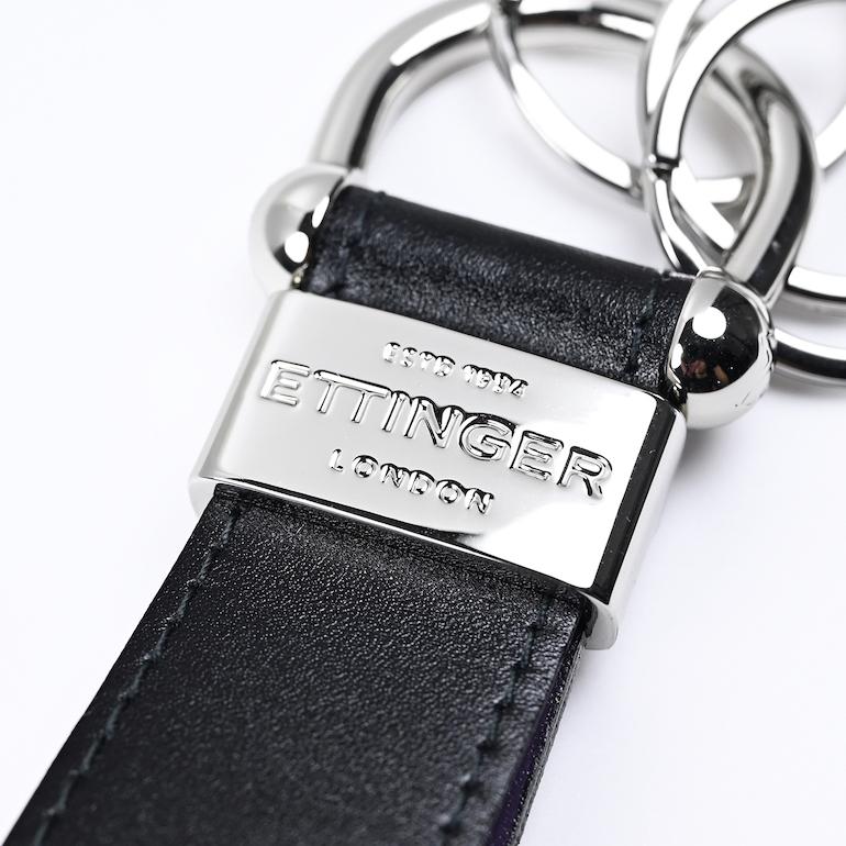 ETTINGER（エッティンガー） キーリング キーホルダー 3連 メンズ
