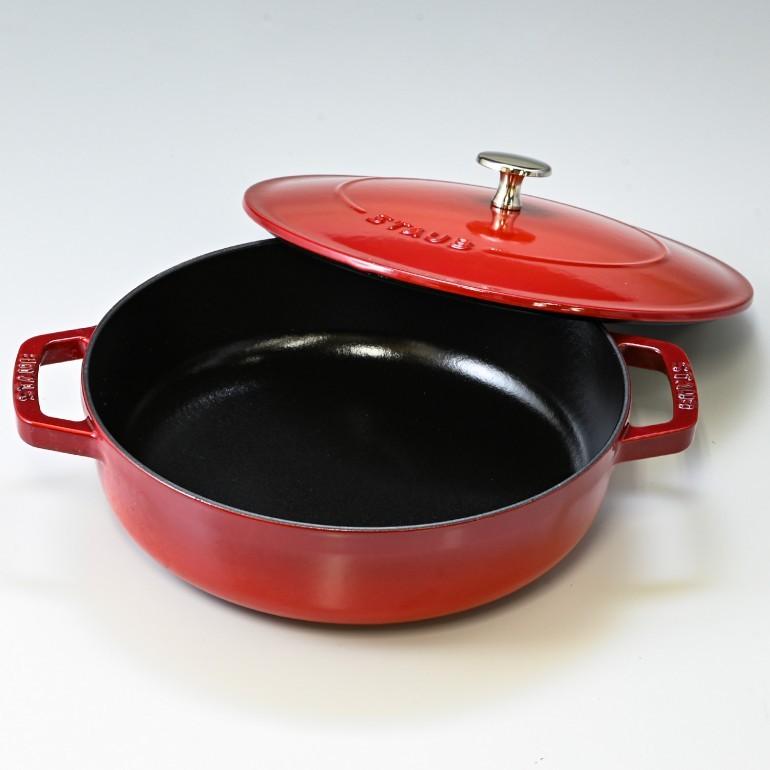 Staub（ストウブ） ブレイザー 24cm ソテーパン 鋳物 ホーロー 鍋 なべ