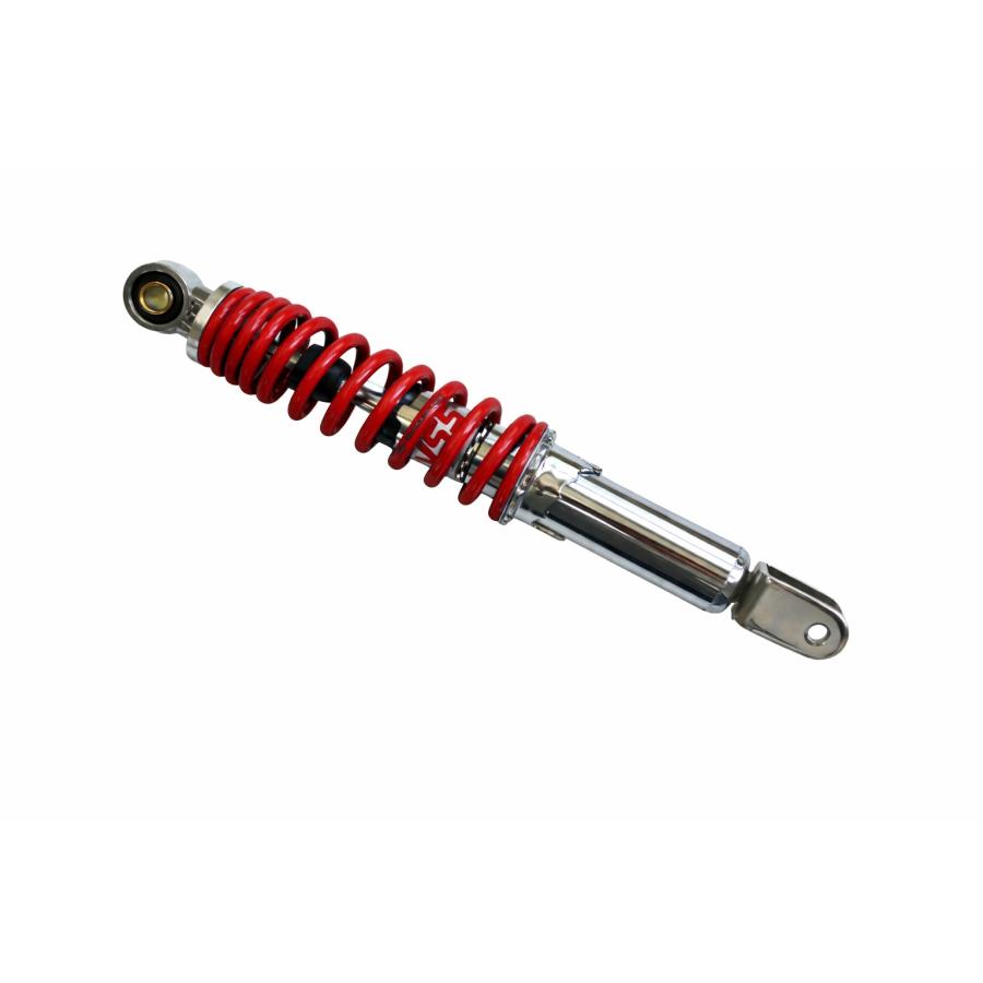 YSS ライブディオ リアサスペンション クローム/レッド 310mm 5段階式