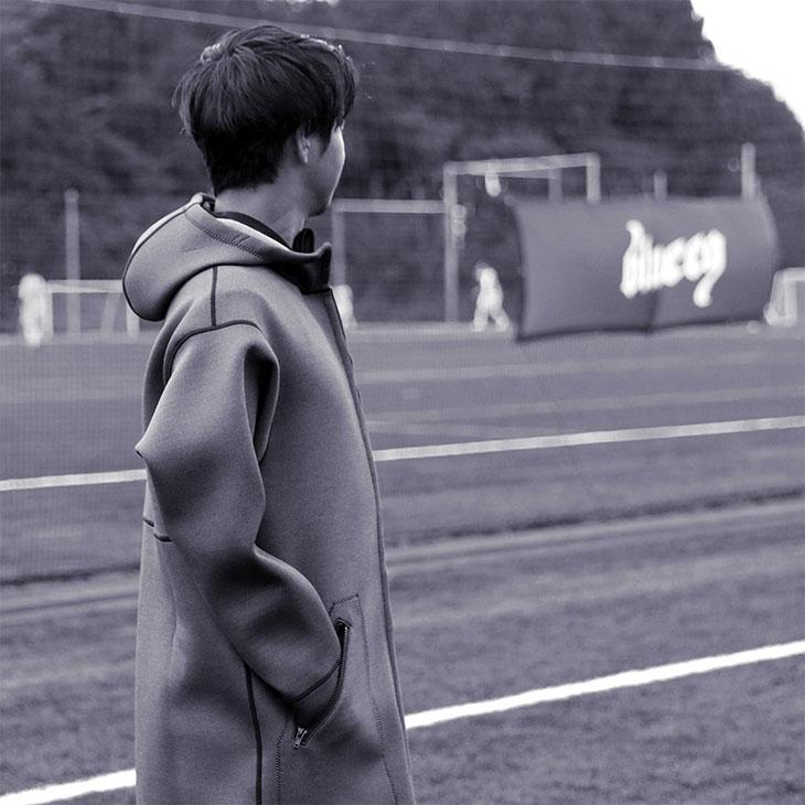 ブルイク ロングコート ユニセックス 防寒 アウター blueeq ATHLETE