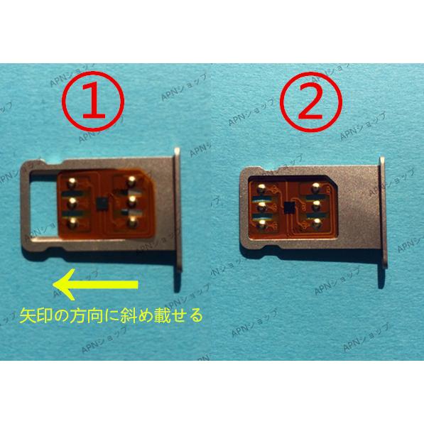 APNSIM SIMロック解除アダプターdocomo/au/SoftBank版 iPhoneXS /X