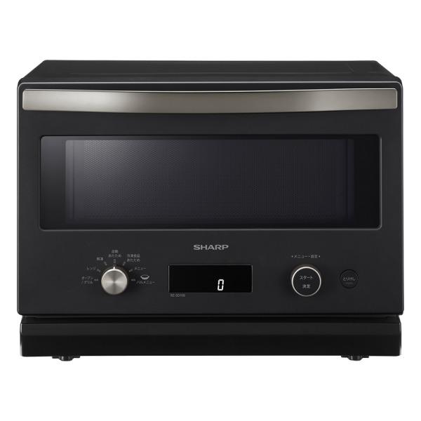 SHARP（シャープ） オーブンレンジ 18L RE-SD18B-B ブラック フラット