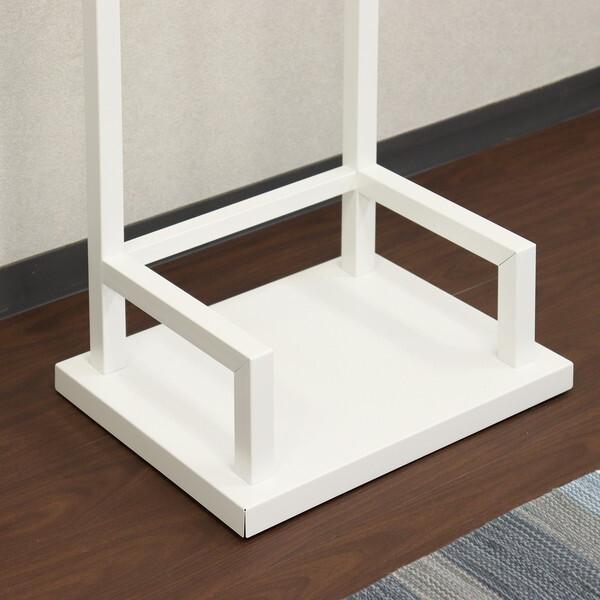 MOJYU BCD-007 ホワイト/ホワイト木目 Lex 自転車スタンド 2台用