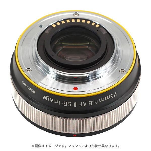 SG-image AF 25mm F1.8 ソニーEマウント APS-C シルバー 単焦点レンズ