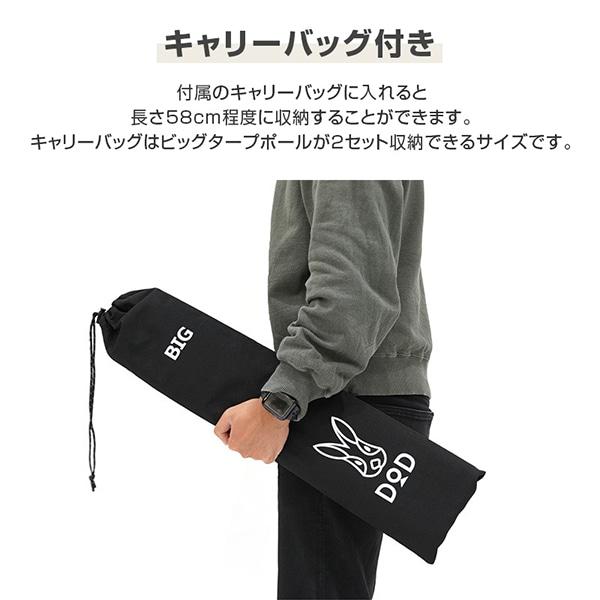 DOD（ディオーオーディー） ポール ビッグタープポール XP5-507K dod