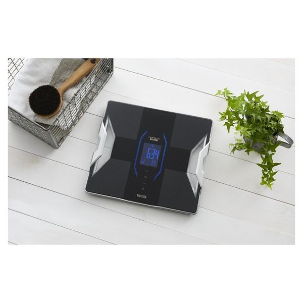 タニタ デュアルタイプ 体組成計 体重計 スマホ連動 RD-800-BKブラック