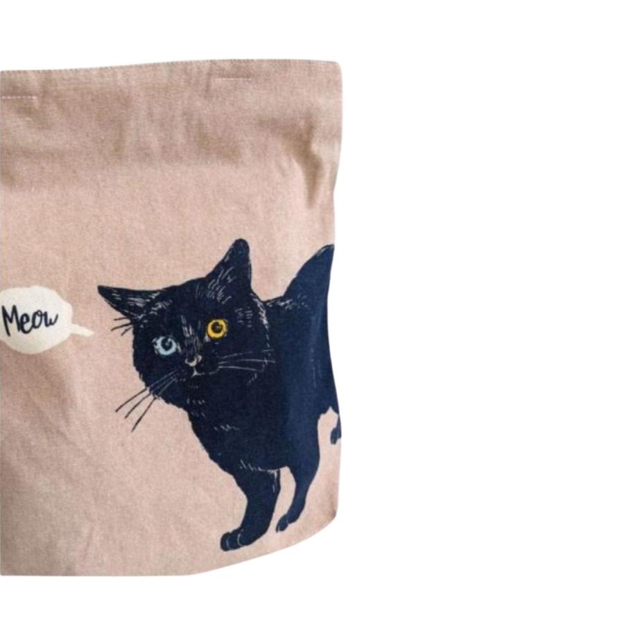 Mintinn A4縦型トートバッグ 21156 レオン 猫柄 : 銀座エアポート藤沢